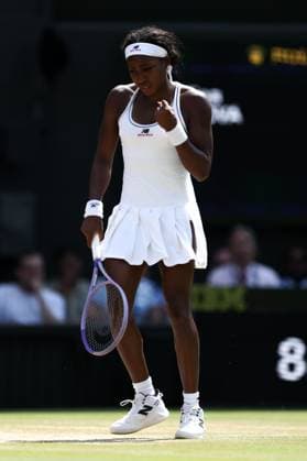Coco Gauff during her semi final match Wimbledon Tennis Championships, Day 11, The All England Lawn Tennis and Croquet Club, London, UK - 09 Jul 2026London The All England Lawn Tennis and United Kingdom  Copyright: xKieranxMcManus Shutterstockx 16981024e