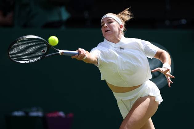 Karolina Muchova during her semi final match Wimbledon Tennis Championships, Day 11, The All England Lawn Tennis and Croquet Club, London, UK - 09 Jul 2026London The All England Lawn Tennis and United Kingdom  Copyright: xKieranxMcManus Shutterstockx 16981024ac
