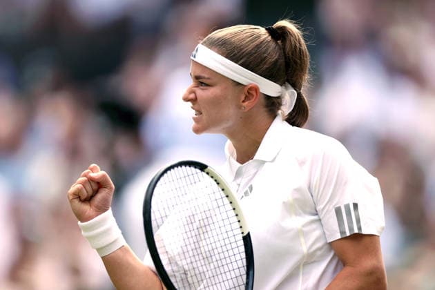 Karolina Muchova during her semi final match Wimbledon Tennis Championships, Day 11, The All England Lawn Tennis and Croquet Club, London, UK - 09 Jul 2026London The All England Lawn Tennis and United Kingdom  Copyright: xKieranxMcManus Shutterstockx 16981024ao