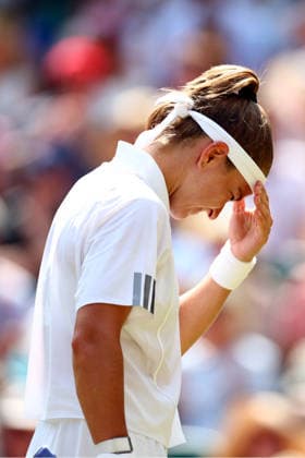 Karolina Muchova during her semi final match Wimbledon Tennis Championships, Day 11, The All England Lawn Tennis and Croquet Club, London, UK - 09 Jul 2026London The All England Lawn Tennis and United Kingdom  Copyright: xJamesxMarsh Shutterstockx 16981021g