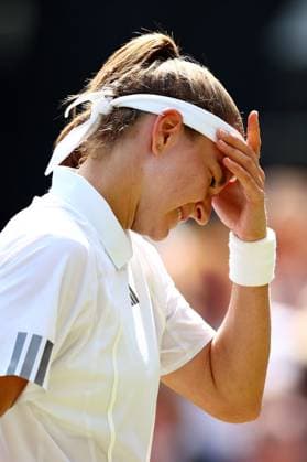 Karolina Muchova during her semi final match Wimbledon Tennis Championships, Day 11, The All England Lawn Tennis and Croquet Club, London, UK - 09 Jul 2026London The All England Lawn Tennis and United Kingdom  Copyright: xJamesxMarsh Shutterstockx 16981021a