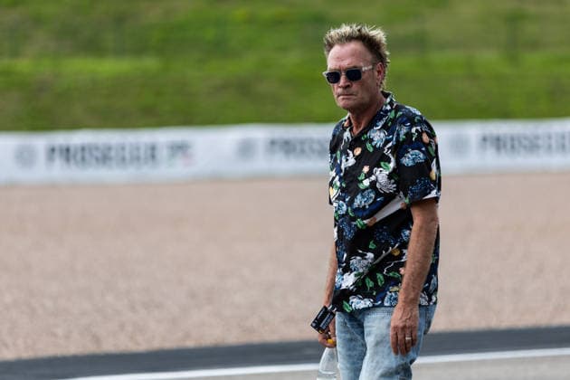 GER, Großer Preis von Deutschland, MotoGP. 11. Lauf, FIM Motorrad-Weltmeisterschaft. 09.07.2026, Sachsenring, Hohenstein-Ernstthal, GER, Großer Preis von Deutschland, MotoGP. 11. Lauf, FIM Motorrad-Weltmeisterschaft. Eddie Milke, SKY Kommentator Â Foto: Alexander Trienitz Hohenstein-Ernstthal Sachsenring Sachsen Deutschland *** GER, German Grand Prix, MotoGP Round 11, FIM Motorcycle World Championship, July 9, 2026, Sachsenring, Hohenstein Ernstthal, GER, German Grand Prix, MotoGP Round 11, FIM Motorcycle World Championship Eddie Milke, SKY Commentator Photo by Alexander Trienitz Hohenstein Ernstthal Sachsenring Saxony Germany
