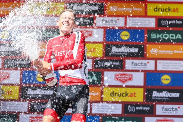 CYCLING - Oesterreich Rundfahrt 2026 BAD KLEINKIRCHHEIM,AUSTRIA,09.JUL.26 - CYCLING - Tour of Austria, stage 2, Bad Kleinkirchheim - Heiligenblut. Image shows Gregor Muehlberger (AUT Austria).  GEPAxpictures xDavidxGeieregger