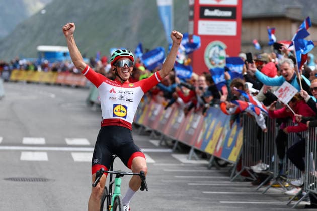 CYCLING - Oesterreich Rundfahrt 2026 BAD KLEINKIRCHHEIM,AUSTRIA,09.JUL.26 - CYCLING - Tour of Austria, stage 2, Bad Kleinkirchheim - Heiligenblut. Image shows Gregor Muehlberger (AUT Austria).  GEPAxpictures xDavidxGeieregger