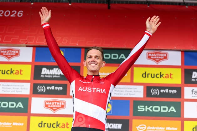 CYCLING - Oesterreich Rundfahrt 2026 BAD KLEINKIRCHHEIM,AUSTRIA,09.JUL.26 - CYCLING - Tour of Austria, stage 2, Bad Kleinkirchheim - Heiligenblut. Image shows Gregor Muehlberger (AUT Austria).  GEPAxpictures xDavidxGeieregger