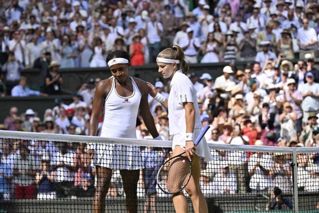 Tennis - Wimbledon 2026 - ITF - The Championships - 09 07 2026 - Tennis - Wimbledon 2026 - ITF - The Championships - 09 07 2026 - Karolina Muchova - Republique Tcheque London  Copyright: xChryslenexCaillaud Psnewzx