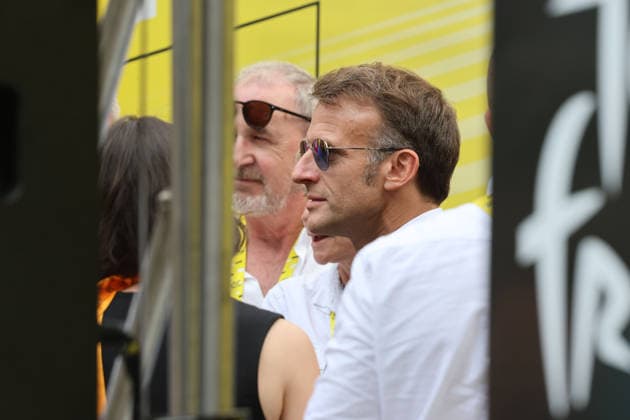 09-07-2026 Tour De France; Tappa 06 Pau - Gavarnie Gedre; Macron, Emmanuel; Gavarnie Gedre; 