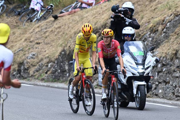 09-07-2026 Tour De France; Tappa 06 Pau - Gavarnie Gedre; 2026, Uno X - Mobility; Traeen, Torstein; Johannessen, Anders Halland; Gavarnie Gedre; 