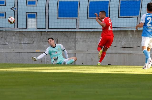 CFC vs 1. FC Union Berlin 09.07.2026 Chemnitz, eins Stadion- An der Gellertstrasse, Fussball, Regionalliga Nordost, , Testspiel , CFC, CFC vs 1. FC Union Berlin CFC- Torhüter David Richter in Aktion Chemnitz Sachsen BRD *** CFC vs. 1 FC Union Berlin, July 9, 2026, Chemnitz, eins Stadion on Gellertstrasse, Sports, Soccer, Northeast Regional League, , Friendly Match, CFC, CFC vs. 1 FC Union Berlin, CFC goalkeeper David Richter in action, Chemnitz, Saxony, Germany