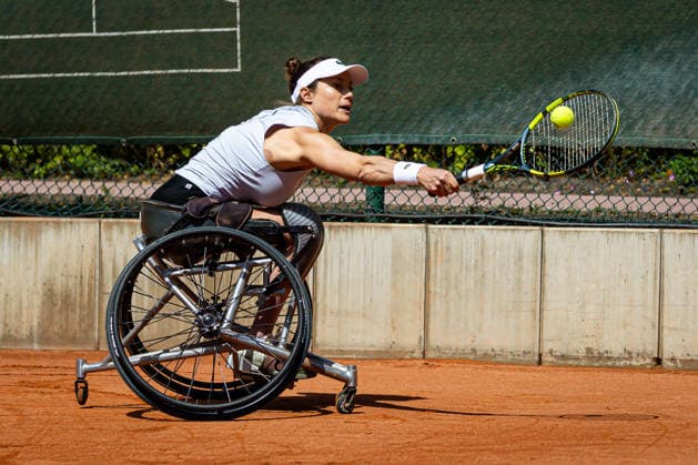 Emmanuelle Morch FRA, 36. GERMAN OPEN 2026 - Beate Loddenkemper Trophy, Berlin, BTTC Grün-Weiß, 09.07.2026, *** Emmanuelle Morch (FRA), 36, GERMAN OPEN 2026 Beate Loddenkemper Trophy, Berlin, BTTC Grün Weiß, July 9, 2026, Copyright: xClaudioxGärtnerx