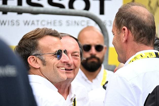 TDF 2026 BASTIEN ARBERET MAXPPP EMMANUEL MACRON CYCLISME TOUR DE FRANCE 6E ETAPE ENTRE PAU ET GAVARNIE PHOTO DE L ARRIVEE LE JEUDI 9 JUILLET 2026 The 2026 Tour de France will be the 113th edition of the Tour de France cycling race and will take place from July 4 to 26, 2026. GAVARNIE HAUTES-PYRENEES FRANCE  Copyright: xBASTIENxARBERET MAXPPPx MAXPPPxBASTIENxARBERETx ARB_1798 ARBx1798