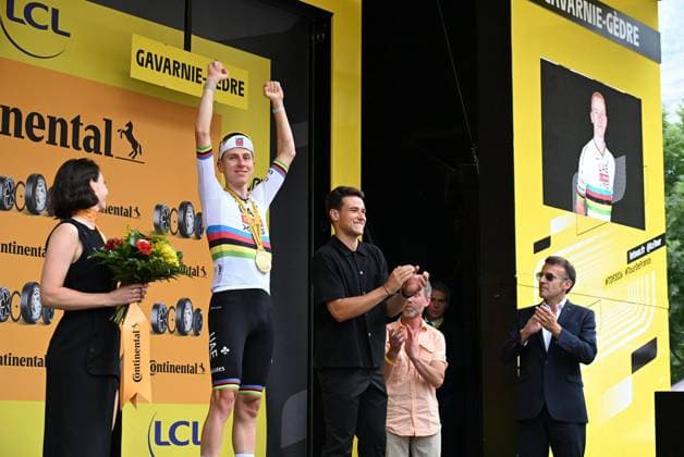 TDF 2026 DDM-BASTIEN ARBERET TADEJ POGACAR EMMANUEL MACRON CYCLISME TOUR DE FRANCE 6E ETAPE ENTRE PAU ET GAVARNIE PHOTO DE L ARRIVEE LE JEUDI 9 JUILLET 2026 The 2026 Tour de France will be the 113th edition of the Tour de France cycling race and will take place from July 4 to 26, 2026. GAVARNIE HAUTES-PYRENEES FRANCE  Copyright: xDDM-BASTIENxARBERET MAXPPPxBASTIENxARBERETx ARB_1844 ARBx1844