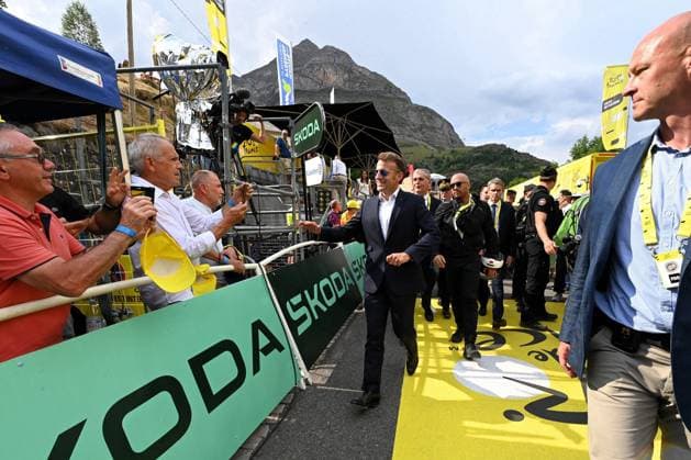 TDF 2026 BASTIEN ARBERET MAXPPP EMMANUEL MACRON CYCLISME TOUR DE FRANCE 6E ETAPE ENTRE PAU ET GAVARNIE PHOTO DE L ARRIVEE LE JEUDI 9 JUILLET 2026 The 2026 Tour de France will be the 113th edition of the Tour de France cycling race and will take place from July 4 to 26, 2026. GAVARNIE HAUTES-PYRENEES FRANCE  Copyright: xBASTIENxARBERET MAXPPPx MAXPPPxBASTIENxARBERETx BAR_7714 BARx7714