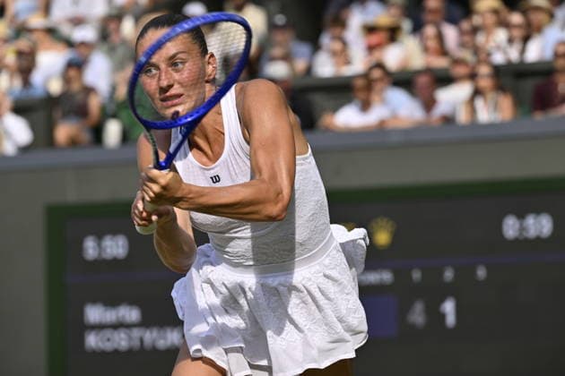 Tennis - Wimbledon 2026 - ITF - The Championships - 09 07 2026 - Tennis - Wimbledon 2026 - ITF - The Championships - 09 07 2026 - Marta Kostyuk - Ukraine London  Copyright: xChryslenexCaillaud Psnewzx