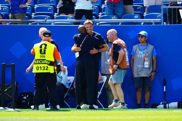 Ex Liverpool manager Jurgen Klopp France v Morocco, 2026 FIFA World Cup, WM, Weltmeisterschaft, Fussball Quarter-final, Football, Boston Stadium, Foxborough, Massachusetts, USA - - 09 Jul 2026Foxborough Boston Stadium Massachusetts (MA) United States of America  Copyright: xJavierxGarcia Shutterstockx 16984925e