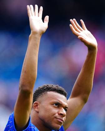 Kylian Mbappe of France during the warm up France v Morocco, 2026 FIFA World Cup, WM, Weltmeisterschaft, Fussball Quarter-final, Football, Boston Stadium, Foxborough, Massachusetts, USA - - 09 Jul 2026Foxborough Boston Stadium Massachusetts (MA) United States of America  Copyright: xJavierxGarcia Shutterstockx 16984925g