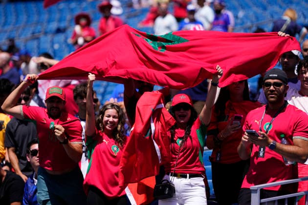 Football, 2026 FIFA World Cup, France v Morocco, before kick-off