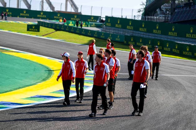 FIA WEC - 6 HOURS OF SAO PAULO 2026 CONWAY Mike (gbr), Toyota Racing, Toyota TR010 Hybrid 07, Hypercar, portrait, KOBAYASHI Kamui (jpn), Toyota Racing, Toyota TR010 Hybrid 07, Hypercar, portrait, DE VRIES Nyck (nld), Toyota Racing, Toyota TR010 Hybrid 07, Hypercar, portrait during the 6 Hours of Sao Paulo 2026, 4th round of the 2026 FIA World Endurance Championship, from July 10 to 12, 2026 on the Interlagos Circuit in Sao Paulo, Brazil - Sao PauloBrazil  Copyright: xFabrizioxBoldonix