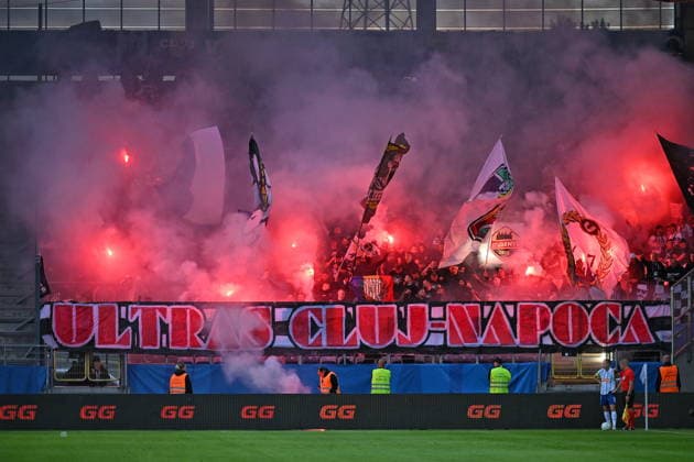 LUBLIN 09.07.2026 MECZ I RUNDA ELIMINACYJNA LIGA EUROPY SEZON 2026 2027: DYNAMO KIJOW - UNIVERSITATEA KLUZ --- UEFA EUROPA LEAGUE FIRST QUALIFYING ROUND FIRST MATCH: DYNAMO KYIV - UNIVERSITATEA CLUJ nz FOT. PRZEMEK GABKA 400MM.PL NEWSPIX.PL --- newspix.pl POLAND OUT! 