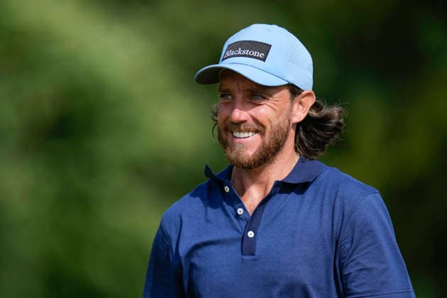 NORTH BERWICK, SCOTLAND - JULY 9: Tommy Fleetwood walks from the 13th tee during Round 1 of the Genesis Scottish Open at the Renaissance Club, North Berwick on July 9, 2026 in North Berwick, Scotland Genesis Scottish Open Round 1