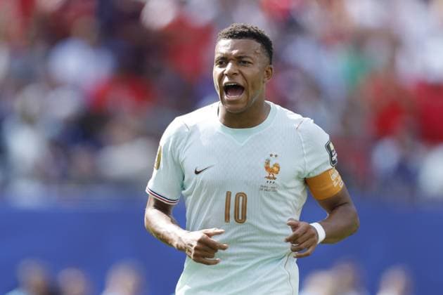 FOXBOROUGH - Kylian Mbappe of France during the 2026 FIFA World Cup, WM, Weltmeisterschaft, Fussball quarter-final match between France and Morocco at Boston Stadium on July 9, 2026, in Foxborough, Massachusetts, United States. MAURICE VAN STEEN ANP FIFA World Cup 2026 - quarter final 2026 xVIxANPxSportx xMauricexvanxSteenxIVx 563228011 originalFilename: 563228011.jpg