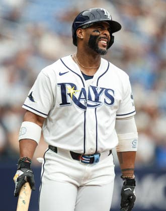 July 9, 2026, St. Petersburg, Florida, USA: Tampa Bay Rays designated hitter YANDY DoÂAZ (2) walks to the plate during a game against the New York Yankees. The Tampa Bay Rays hosted the New York Yankees at Tropicana Field in St. Petersburg, FL. St. Petersburg USA - ZUMAm299 20260709_znp_m299_026 Copyright: xTaylorxMcFeex