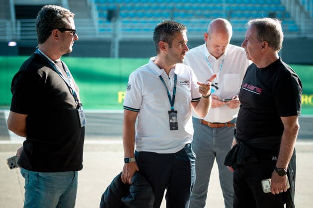 FIA WEC Rolex 6 Horas de São Paulo SaO PAULO, SP - 09.07.2026: FIA WEC ROLEX 6 HORAS DE SaO PAULO - Marcelo Pinto - Racetrack Administrator -, CÃ dric Vilatte - FIA WEC Event and Development Director -, Edson Aparecido dos Santos - Municipal Secretary of Government of the city of Sao Paulo -, at the Brazilian stage of the 2026 FIA World Endurance Championship (WEC) season. The championship arrives this week in Interlagos, Sao Paulo, for the Rolex 6 Hours of Sao Paulo, between July 10th and 12th. (Photo: Luis Franca Fotoarena) x2982373x  LuisxFranca