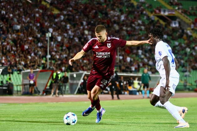 Sarajevo, BiH, 090726. Asim Ferhatovic Hase Stadium. The match of the first qualifying round of the Conference League between FK Sarajevo and Inter Turku. Photo: Antonio Balic CROPIX Copyright: xxAntonioxBalicx sarajevo_inter_turku17-090726