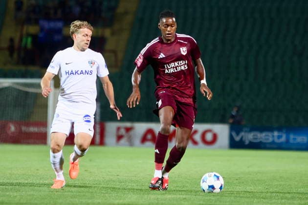 Sarajevo, BiH, 090726. Asim Ferhatovic Hase Stadium. The match of the first qualifying round of the Conference League between FK Sarajevo and Inter Turku. Photo: Antonio Balic CROPIX Copyright: xxAntonioxBalicx sarajevo_inter_turku9-090726