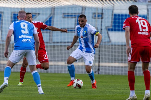 09.07.2026, GER, Testspiel, Saison 2026 2027), Chemnitz, Chemnitzer FC - 1. FC Union Berlin Andreas Geipl (Chemnitzer FC 6) Einzelaktion Aktion (Nur 1. - 3. Liga: DFB DFL regulations prohibit any use of photographs as image sequences and or quasi-video) *** July 9, 2026, GER, Friendly Match, 2026–2027 Season, Chemnitz, Chemnitzer FC 1 FC Union Berlin, Andreas Geipl, Chemnitzer FC 6, Individual Play, Play, Only 1, 3rd League, DFB, DFL regulations prohibit any use of photographs as image sequences and or quasi-video nordphotoxGmbHx xNachnamexFotograf nph00051