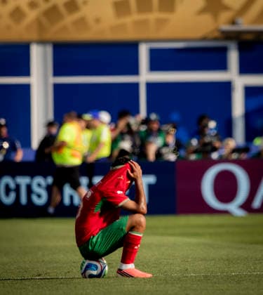Boston, USA 09th Jul 2026. Anass Salah-Eddine (MAR) France - Morocco World Cup Frankreich - Marokko 09.07.2026 *** Boston, USA, July 9, 2026 Anass Salah Eddine MAR France Morocco World Cup France Morocco July 9, 2026