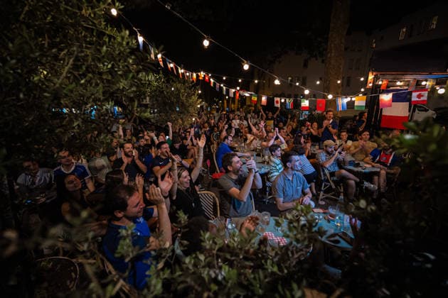 Football, 2026 FIFA World Cup, France v Morocco, public viewing in Paris