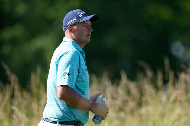 NORTH BERWICK, SCOTLAND - JULY 10: Sepp Straka walks from the thirteenth tee during Round 2 of the Genesis Scottish Open at the Renaissance Club, North Berwick on July 10, 2026 in North Berwick, Scotland Genesis Scottish Open Round 2