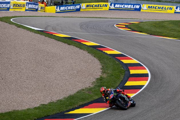 GER, Großer Preis von Deutschland, MotoGP. 11. Lauf, FIM Motorrad-Weltmeisterschaft. 10.07.2026, Sachsenring, Hohenstein-Ernstthal, GER, Großer Preis von Deutschland, MotoGP. 11. Lauf, FIM Motorrad-Weltmeisterschaft. 20, Fabio Quartararo, Monster Energy Yamaha MotoGP Â Foto: Alexander Trienitz Hohenstein-Ernstthal Sachsenring Sachsen Deutschland *** GER, German Grand Prix, MotoGP Round 11, FIM Motorcycle World Championship, July 10, 2026, Sachsenring, Hohenstein Ernstthal, GER, German Grand Prix, MotoGP Round 11, FIM Motorcycle World Championship 20, Fabio Quartararo, Monster Energy Yamaha MotoGP. Photo by Alexander Trienitz, Hohenstein Ernstthal, Sachsenring, Saxony, Germany