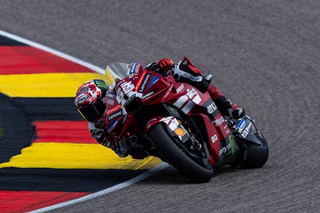 GER, Großer Preis von Deutschland, MotoGP. 11. Lauf, FIM Motorrad-Weltmeisterschaft. 10.07.2026, Sachsenring, Hohenstein-Ernstthal, GER, Großer Preis von Deutschland, MotoGP. 11. Lauf, FIM Motorrad-Weltmeisterschaft. 63, Francesco Bagnaia, Ducati Lenovo Team Â Foto: Alexander Trienitz Hohenstein-Ernstthal Sachsenring Sachsen Deutschland *** GER, German Grand Prix, MotoGP Round 11, FIM Motorcycle World Championship, July 10, 2026, Sachsenring, Hohenstein Ernstthal, GER, German Grand Prix, MotoGP Round 11, FIM Motorcycle World Championship 63, Francesco Bagnaia, Ducati Lenovo Team. Photo by Alexander Trienitz, Hohenstein Ernstthal, Sachsenring, Saxony, Germany