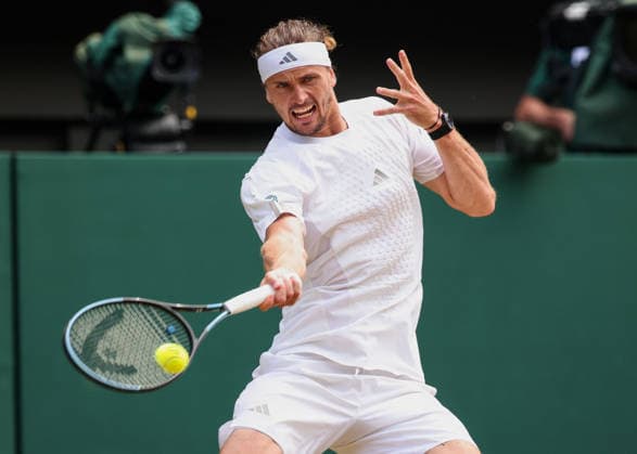 Alexander Zverev (GER), Herren Einzel, Men s Singles Tennis - Wimbledon 2026 - Grand Slam ITF ATP, Tennis Herren WTA, Tennis Damen - AELTC - London - - Great Britain - 10 July 2026. *** Alexander Zverev (GER), Men s Singles, Wimbledon 2026 Grand Slam, ITF, ATP, WTA, AELTC, London, Great Britain, July 10, 2026 Copyright: xJuergenxHasenkopfx