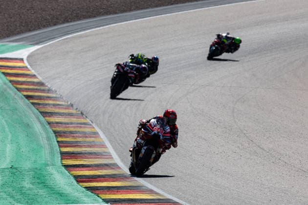 GER, Großer Preis von Deutschland, MotoGP. 11. Lauf, FIM Motorrad-Weltmeisterschaft. 10.07.2026, Sachsenring, Hohenstein-Ernstthal, GER, Großer Preis von Deutschland, MotoGP. 11. Lauf, FIM Motorrad-Weltmeisterschaft. 93, Marc Marquez, Ducati Lenovo Team Â Foto: Alexander Trienitz Hohenstein-Ernstthal Sachsenring Sachsen Deutschland *** GER, German Grand Prix, MotoGP Round 11, FIM Motorcycle World Championship, July 10, 2026, Sachsenring, Hohenstein Ernstthal, GER, German Grand Prix, MotoGP Round 11, FIM Motorcycle World Championship 93, Marc Marquez, Ducati Lenovo Team. Photo by Alexander Trienitz, Hohenstein Ernstthal, Sachsenring, Saxony, Germany