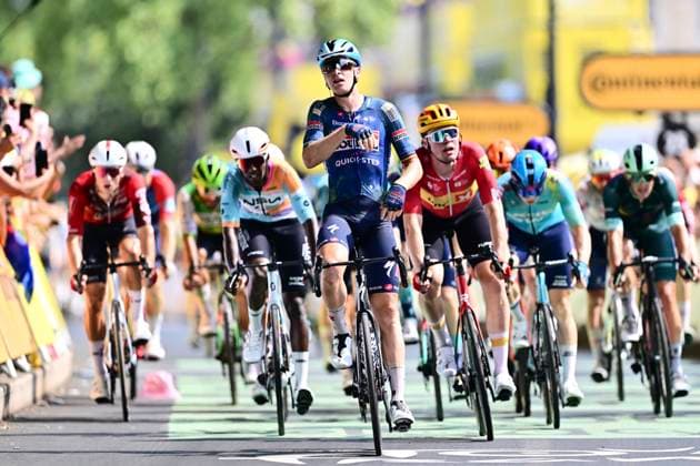 Cycling, Tour de France, Stage 7, winner Tim Merlier