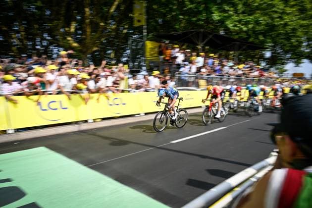 Belgian Tim Merlier of Soudal Quick-Step sprints to the finish of the stage 7 of the 2026 Tour de France cycling race, a stage of 175km from Hagetmau to Bordeaux, on Friday 10 July 2026. The 113th edition of the Tour de France starts on Saturday 4 July in Barcelona, Spain, and will finish in Paris, France on the 26th of July. JASPERxJACOBS  x180888065x