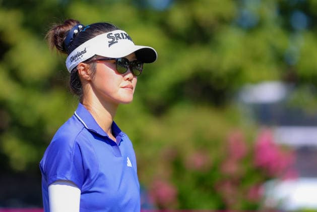 EVIAN-LES-BAINS, FRANCE - 10.07.2026: Grace Kim (AUS) of The Amundi Evian Championship at the Evian Resort Golf Club on July 10, 2026 in Evian-les-Bains, France.