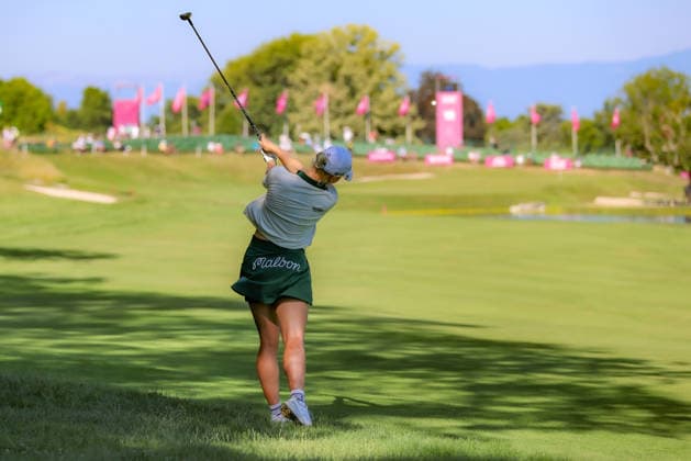 EVIAN-LES-BAINS, FRANCE - 10.07.2026: Charley Hull (ENG) of The Amundi Evian Championship at the Evian Resort Golf Club on July 10, 2026 in Evian-les-Bains, France.
