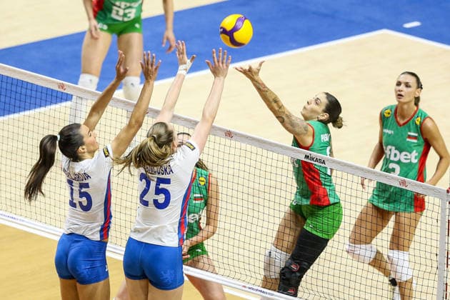 Bulgaria v Czech Republic - Women s Volleyball Nations League BELGRADE, SERBIA - JULY 10: Monika Brancuska (25) of Czech Republic competes during the FIVB Volleyball Women s Nations League match between Bulgaria and the Czech Republic at Belgrade Arena in Belgrade, Serbia, on July 10, 2026. Filip Stevanovic Anadolu Belgrade Serbia. Editorial use only. Please get in touch for any other usage.  Copyright: x2026xAnadoluxFilipxStevanovicx
