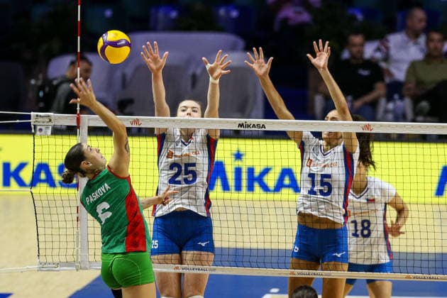 Volleyball, Women's, Nations League, Bulgaria v Czech Republic