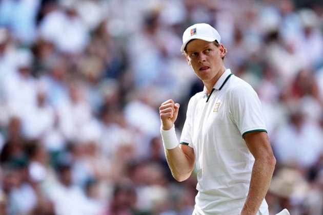 Jannik Sinner during his semi final match Wimbledon Tennis Championships, Day 12, The All England Lawn Tennis and Croquet Club, London, UK - 10 Jul 2026London The All England Lawn Tennis and United Kingdom  Copyright: xKieranxMcManus Shutterstockx 16981026dv