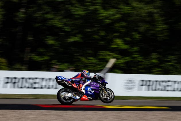GER, Großer Preis von Deutschland, MotoGP. 11. Lauf, FIM Motorrad-Weltmeisterschaft. 10.07.2026, Sachsenring, Hohenstein-Ernstthal, GER, Großer Preis von Deutschland, MotoGP. 11. Lauf, FIM Motorrad-Weltmeisterschaft. 7, Toprak Razgatlioglu, Prima Pramac Yamaha MotoGP Â Foto: Alexander Trienitz Hohenstein-Ernstthal Sachsenring Sachsen Deutschland *** GER, German Grand Prix, MotoGP Round 11, FIM Motorcycle World Championship, July 10, 2026, Sachsenring, Hohenstein Ernstthal, GER, German Grand Prix, MotoGP Round 11, FIM Motorcycle World Championship 7, Toprak Razgatlioglu, Prima Pramac Yamaha MotoGP. Photo by Alexander Trienitz, Hohenstein Ernstthal, Sachsenring, Saxony, Germany