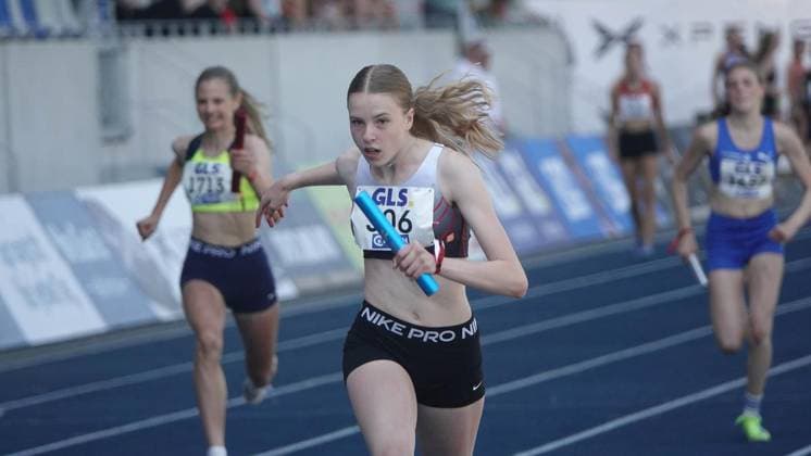 Athletics, U16 and U19 German Championships in Wattenscheid