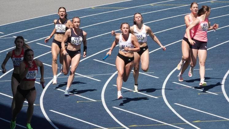 Leichtatlethik DM U16 U20 ** NUR FÜR REDAKTIONELLE ZWECKE ** EDITORIAL USE ONLY **<p>Impression von den Deutschen Leichtathletikmeisterschaften der U16 U20 am Freitag, 10.07.2026 im Lohrheidestadion in Bochum-Wattenscheid. Deutschland NRW Bochum Copyright: MichaelxKorte *** German U16 and U20 Track and Field Championships ** FOR EDITORIAL USE ONLY ** EDITORIAL USE ONLY ** p Impression from the German U16 and U20 Track and Field Championships on Friday, July 10, 2026, at the Lohrheidestadion in Bochum-Wattenscheid, Germany (North Rhine-Westphalia), Bochum. Copyright MichaelxKorte Copyright: MichaelxKorte doc86np1gpd8121dd85oilu ,EDITORIAL USE ONLY