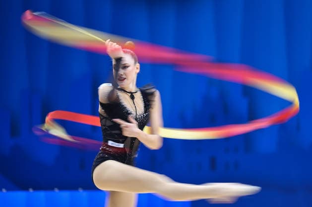 IPA86571992 - Darja VARFOLOMEEV (GER) during the Rhythmic gymnastics, Rhythmische Sportgymnastik, RSG World Cup Final at the Unipol Forum, Milan, Italy, on July 10, 2026, during the Rhythmic Gymnastics - FIG World Cup 2026, Gymnastics in Assago (MI), Italy, July 10, 2026  Copyright: xValerioxOrigo IPAxSportx xx 86571992