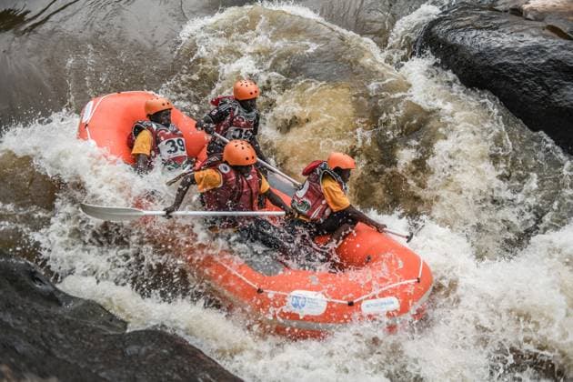 Rafting, World Championships in Sagana, Kenya