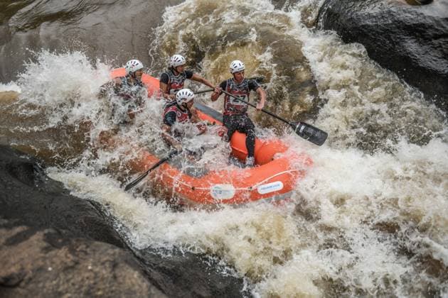 2026 World Rafting Cup in Kenya SAGANA, KENYA - JULY 10: Athletes compete on the Sagana stage of the Tana River, one of the international rafting courses, during the 2026 World Rafting Cup hosted in the town of Sagana within Kirinyaga County, north of Kenya s capital Nairobi, on July 10, 2026. The competition, running from July 5 to 12, features participation from numerous countries including Italy, Burundi, the Czech Republic, Japan, Morocco, Nigeria, and Uganda. Gerald Anderson Anadolu Sagana Kenya. Editorial use only. Please get in touch for any other usage.  Copyright: x2026xAnadoluxGeraldxAndersonx